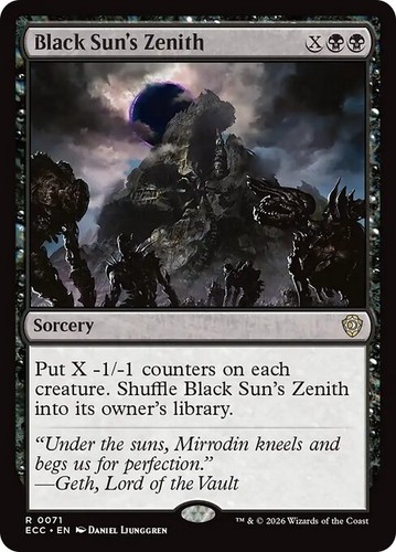 Black sun zenith mtg m - sun's,